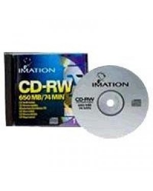 12381 - Imation - CD-RW 4x 1pk Jewel Case