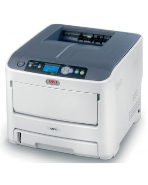 1268901 - OKI - Impressora laser C610dn colorida 36 ppm A4
