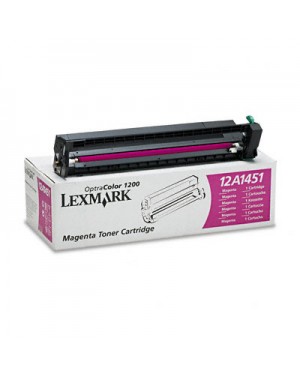 12A1451 - Lexmark - Toner magenta Optra Color 1200 (11F0000) 1200n (11F0001)