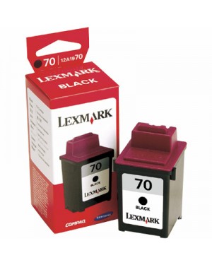 12A1970 - Lexmark - Cartucho de tinta preto 3200; 5000; 5700; 7000; 7200; OC40; OC45; X63; X73; X83; X85