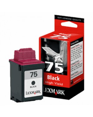 12A1975 - Lexmark - Cartucho de tinta preto 3200; 5000; 5700; 7000; 7200; OC40; OC45; X63; X73; X83; X85