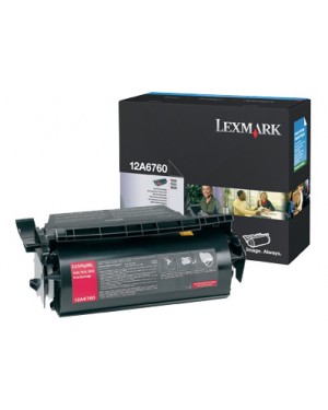 12A6760 - Lexmark - Toner preto T620 (20T3618) T620dn (20T3768) T620in (20T3718) T620n (20T3