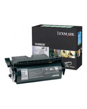 12A6839 - Lexmark - Toner preto T520 T520d T520n T520dn T522 T522n T522dn X522s X520