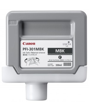 1485B001 - Canon - Cartucho de tinta PFI-301MBK pigmento preto fosco