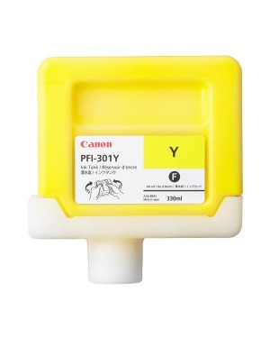1489B001 - Canon - Cartucho de tinta PFI-301Y amarelo IPF8000/9000