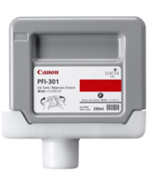 1492B001 - Canon - Cartucho de tinta PFI-301G pigmento vermelho