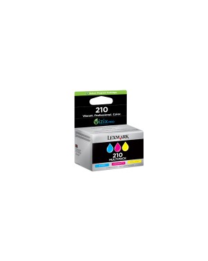 14L0268E - Lexmark - Cartucho de tinta 210 ciano magenta amarelo OfficeEdge Pro5500 Pro4000