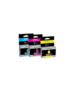 14N0684 - Lexmark - Cartucho de tinta 3x ciano magenta amarelo Genesis S815 Impact S301 S305 Interact S605 Interpre