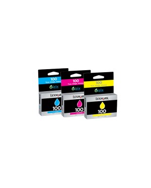 14N0685 - Lexmark - Cartucho de tinta 3x ciano magenta amarelo Genesis S815 Impact S301 S305 Interact S605 Interpre