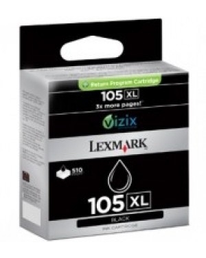 14N0822B - Lexmark - Cartucho de tinta 105XL preto Pro805/Pro905