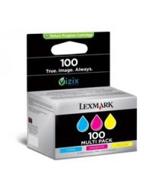 14N0849BR - Lexmark - Cartucho de tinta ciano magenta amarelo Prospect Pro205 ImpactS305 Interpret S405 Intuition S505 Int