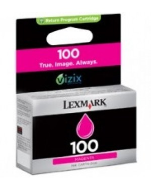 14N0901B - Lexmark - Cartucho de tinta 100 magenta Pro205/Pro705/Pro805/Pro905/S305/S405/S505/S605