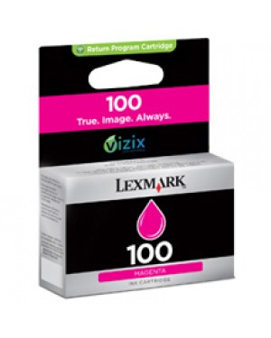 14N0901BL - Lexmark - Cartucho de tinta 100 magenta Impact S305 Interact S605 Interpret S405 Intuition S505 Pinn