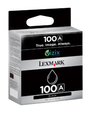 14N0918 - Lexmark - Cartucho de tinta 100A preto Interact S605 Prevail Pro705 Prestige Pro805 Platinum Pro905