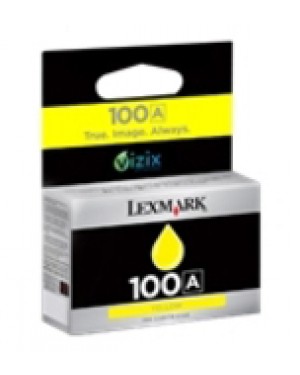 14N0922BL - Lexmark - Cartucho de tinta 100A amarelo Impact S305 Interact S605 Interpret S405 Intuition S505 Pinn