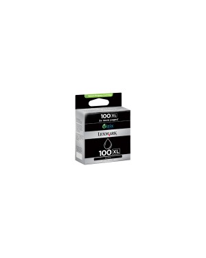 14N1068 - Lexmark - Cartucho de tinta 100XL preto Genesis S815 Impact S301 S305 Interact S605 Interpre