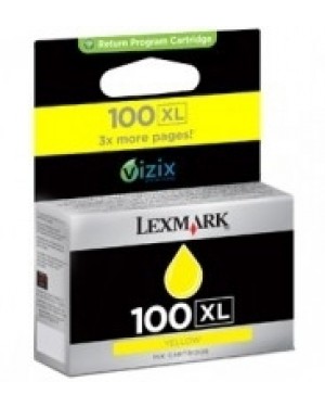 14N1071BL - Lexmark - Cartucho de tinta 100XL amarelo Pro205/Pro705/Pro805/Pro905/S305/S405/S505/S605