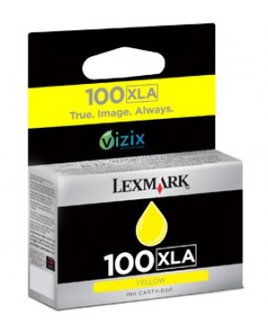 14N1095 - Lexmark - Cartucho de tinta 100XLA amarelo Impact S305 Interpret S405 Intuition S505 Interact S
