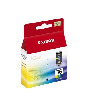 1511B001 - Canon - Cartucho de tinta CLI-36 ciano magenta amarelo PIXMA iP100 mini260 mini320