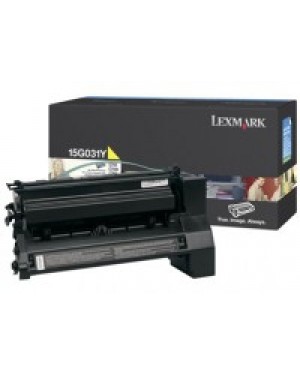 15G031Y - Lexmark - Toner amarelo C752/C752L/ X752e