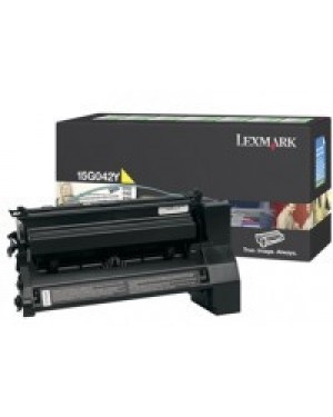 15G042Y - Lexmark - Toner amarelo C752 C752dn C752dtn C752fn C752n C762 C762dn C762dtn