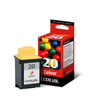 15M0120E - Lexmark - Cartucho de tinta #20 preto amarelo X84 (0080D1177) P3150 (0016T0001) X4250 (0021C0000)