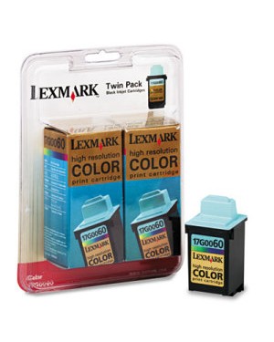 16G0096 - Lexmark - Cartucho de tinta ciano magenta amarelo Z12 Z22 Z32