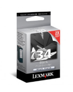 18C0034 - Lexmark - Cartucho de tinta preto X5250 X3330 P4350 P4330 P6350 X5270 P6250 X7170 X335