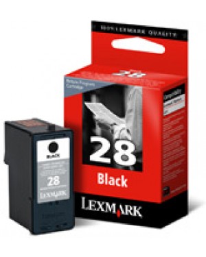 18C1428E - Lexmark - Cartucho de tinta 28 preto