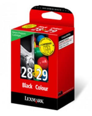 18C1520E - Lexmark - Cartucho de tinta Combo preto ciano verde vermelho amarelo