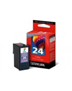 18C1524BL - Lexmark - Cartucho de tinta No.24 preto