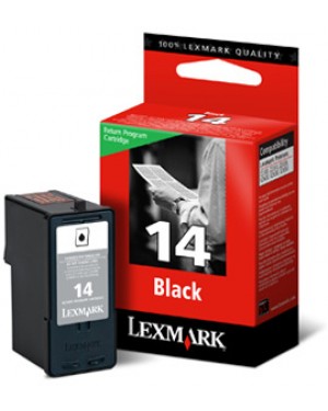 18C2090BP - Lexmark - Cartucho de tinta No.14 preto X2650/X2670/Z2320