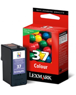 18C2140BP - Lexmark - Cartucho de tinta No.37 ciano magenta amarelo X3650/X4650/X6650/X5650/X6675/Z2420