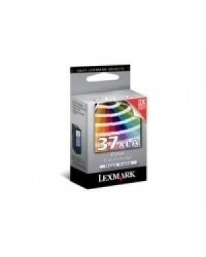 18C2200BL - Lexmark - Cartucho de tinta No.37XLA preto