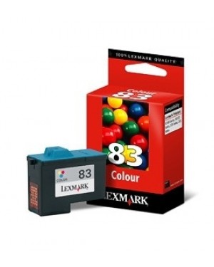 18LX042BP - Lexmark - Cartucho de tinta No.83 ciano magenta amarelo Z55/Z65/X5150/X6150/X6170