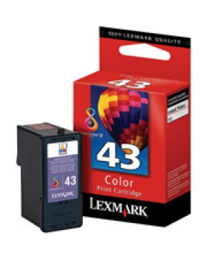 18Y0143E - Lexmark - Cartucho de tinta No.43 preto