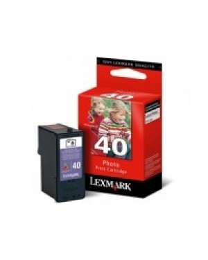 18Y0340 - Lexmark - Cartucho de tinta No.40 preto