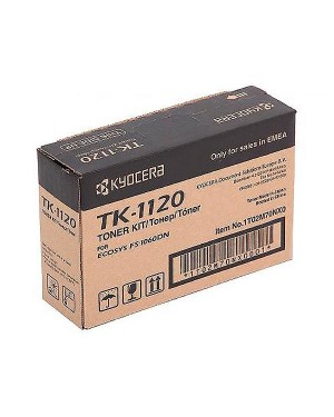 1T02M70NX0 - KYOCERA - Toner TK-1120 preto ECOSYS FS1060DN