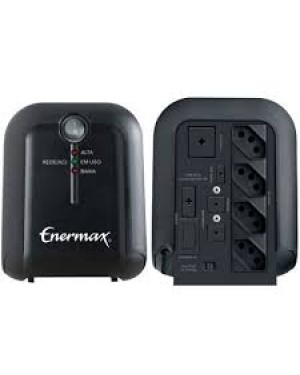 21.10.018P - Enermax - Estabilizador EXS II Power T 1000VA BIV/115V Preto Enermex