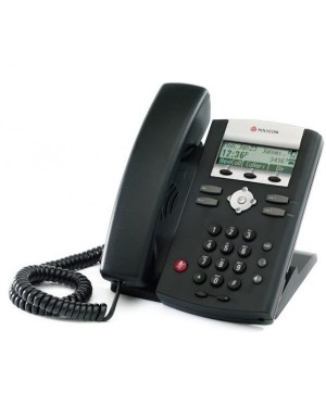 2200-12360-025 - Outros - Telefone Mesa Sound Point IP 321 2 linhas SIP HD Voice Polycom