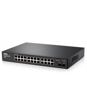 224-5880 - DELL - Switch Power Connect 2824 com 24x 10/100/1000Mbps + 2x Combo SFP