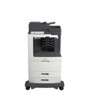 24T7410 - Lexmark - Impressora multifuncional MX810dme laser monocromatica 52 ppm A4 com rede