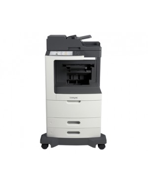 24T7875 - Lexmark - Impressora multifuncional MX812dfe laser monocromatica 66 ppm A4 com rede