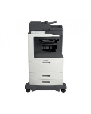 24TT109 - Lexmark - Impressora multifuncional MX810dpe laser monocromatica 55 ppm A4 com rede