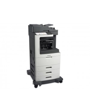 24TT162 - Lexmark - Impressora multifuncional MX810dtfe laser monocromatica 55 ppm A4 com rede