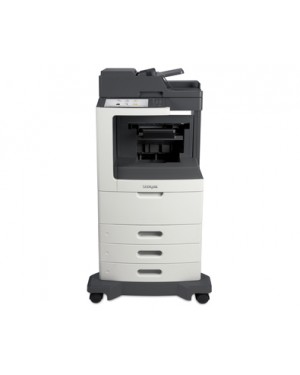 24TT213 - Lexmark - Impressora multifuncional MX810dtpe laser monocromatica 55 ppm A4 com rede