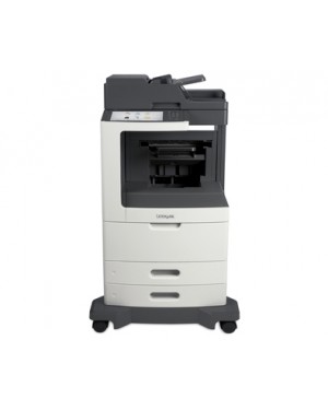 24TT815 - Lexmark - Impressora multifuncional MX810de laser monocromatica 55 ppm A4 com rede