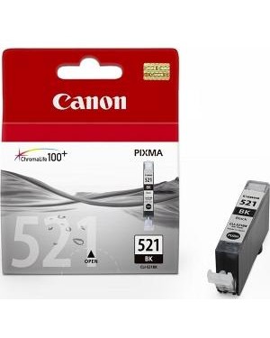 2933B004 - Canon - Toner CLI-521BK preto MP980 MP630 MP620 MP540 iP4600 iP3600 MX860 MP550 MP660 MP64