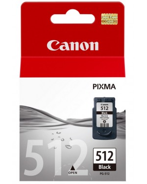 2969B001 - Canon - Cartucho de tinta PG-512 preto Pixma MP240 MP252 MP260 MP480