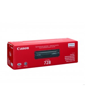 3500B010 - Canon - Toner 728 preto MF4410/MF4430/MF4450 /MF4550D/MF4570DN/MF 4580DN